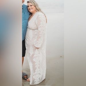 A Beautiful Soul (now Arula) Lace Maxi Dress